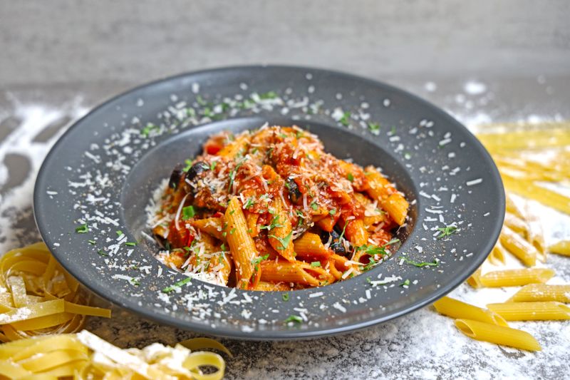 Penne arrabbiata anthonys coal fired